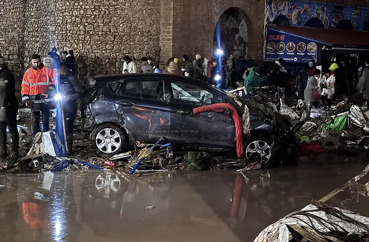 Sedikitnya 37 Orang Tewas Setelah Banjir Bandang Melanda Safi Maroko